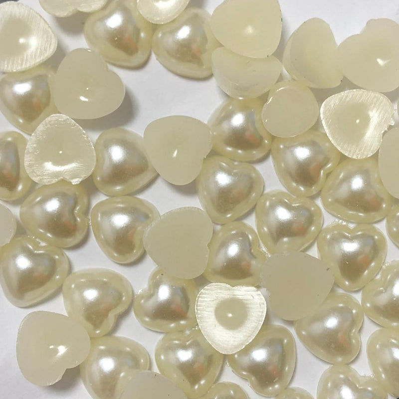 Meia Pérola Coração 20g Tam Único - Cor: Cristal