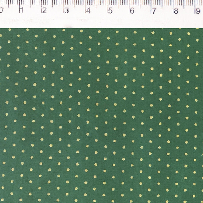 Tecido Natal Poá Verde Fernando Maluhy 50x150