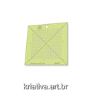 Gabarito para Bordado Sashiko - Furos - 0,5 cm - 26447 - Kriativa - AfricanArtesanato