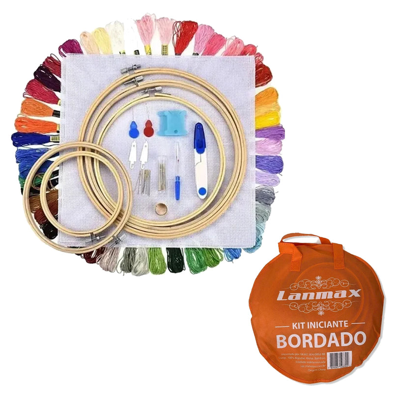 Kit Iniciante Bordado - Lanmax