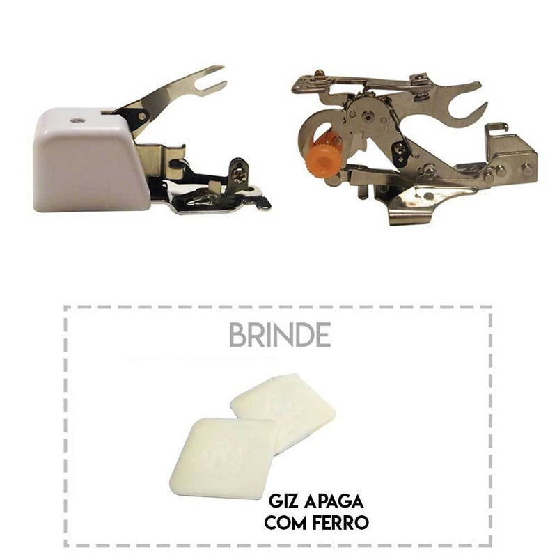 Kit Overlock + Pregas e Franzir + Brinde