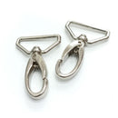 Mosquetão Prata - C/ 2 un - AfricanArtesanato