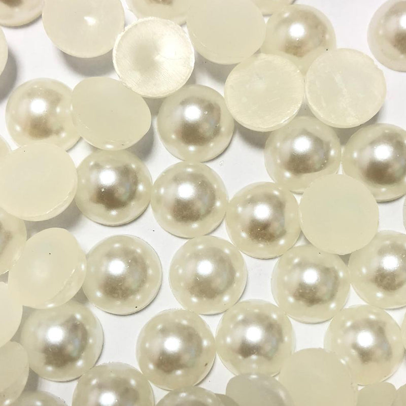 Meia Pérola 20g Tam: 10mm - Cor: Cristal