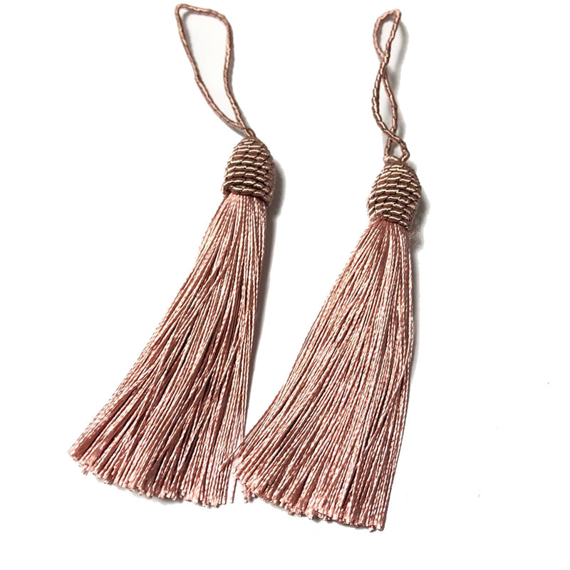 Pingente Tassel 2 Unidades - Rose