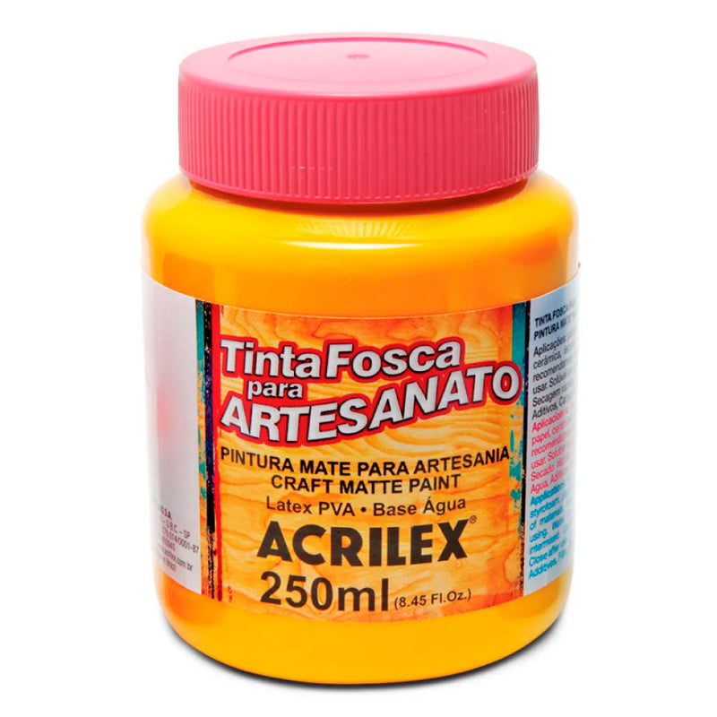 Tinta PVA Fosca para Artesanato 250ml - Acrilex