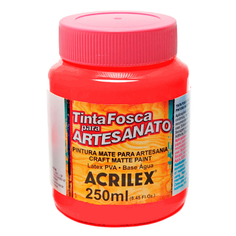 Tinta PVA Fosca para Artesanato 250ml - Acrilex